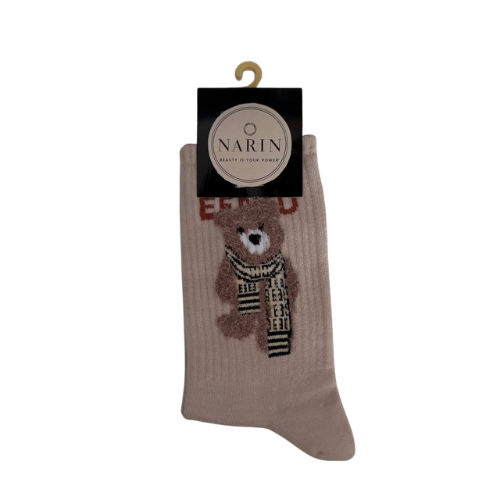 جوراب ساقدار طرح تدی کد 2010